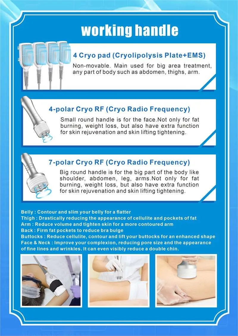 Cryofrequency handle