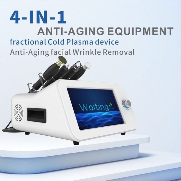 Jet Plasma Facial Machine Skin Lifting Fibroblast Ozone Pen 4 in 1