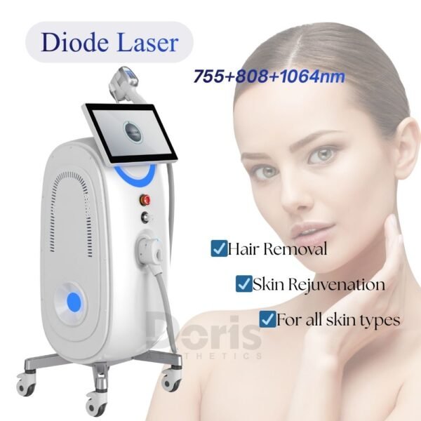 Diodo Laser Hair Removal 755 808 1064 3 Wavelength Beauty Device