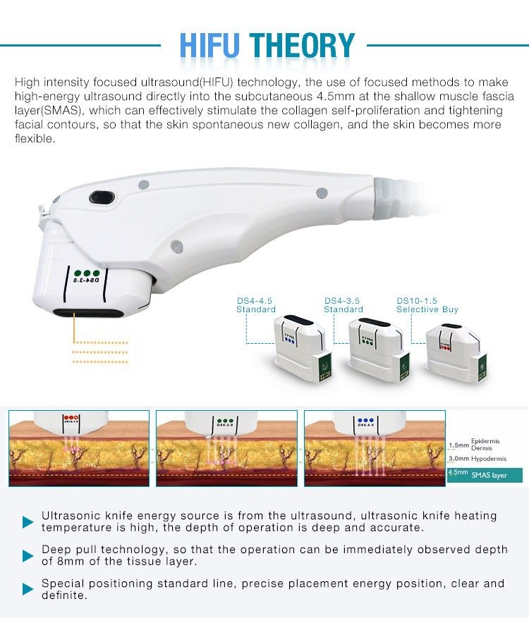 hifu skin tightening handle