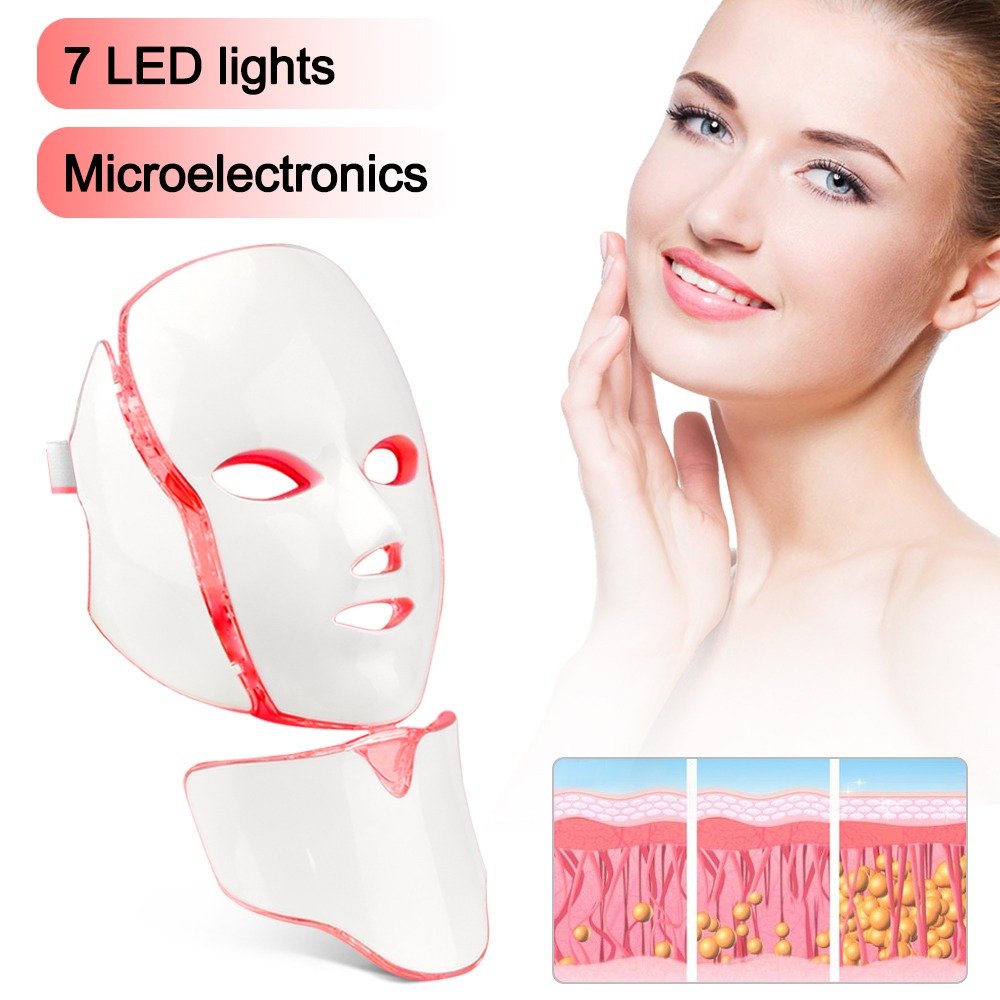 colorful led beauty mask