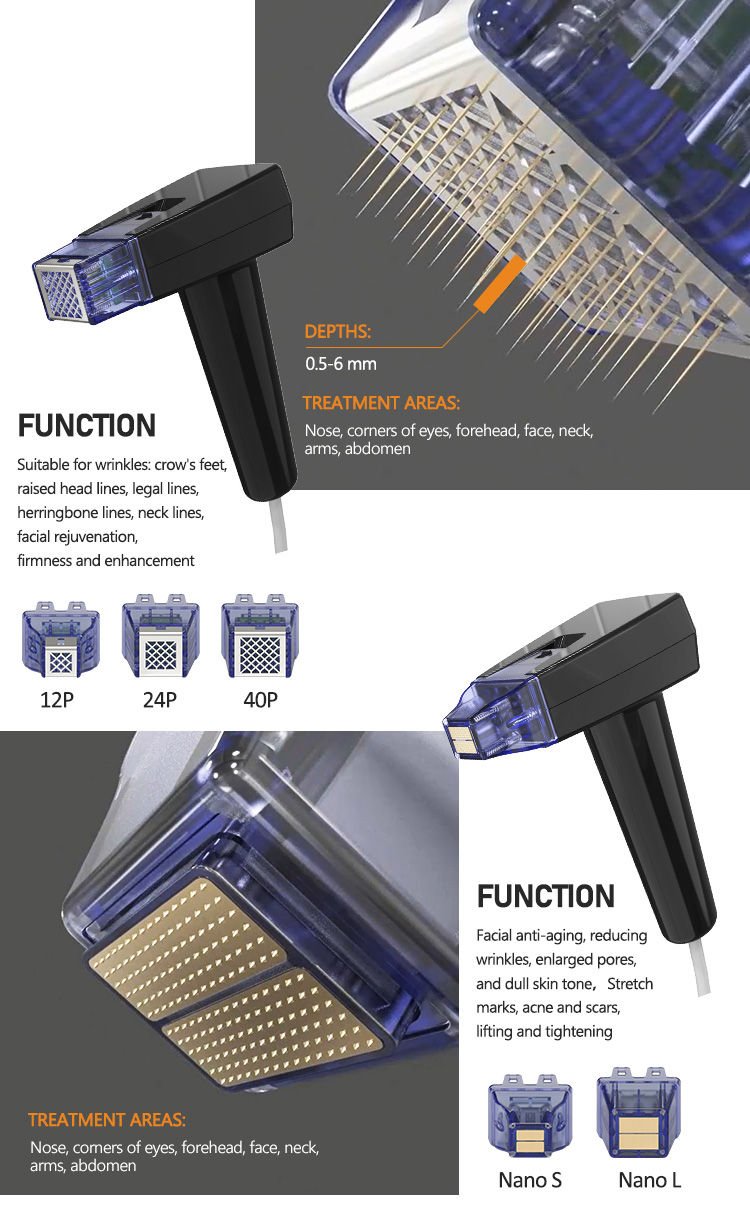 RF Microneedling Acne Scars handpiece