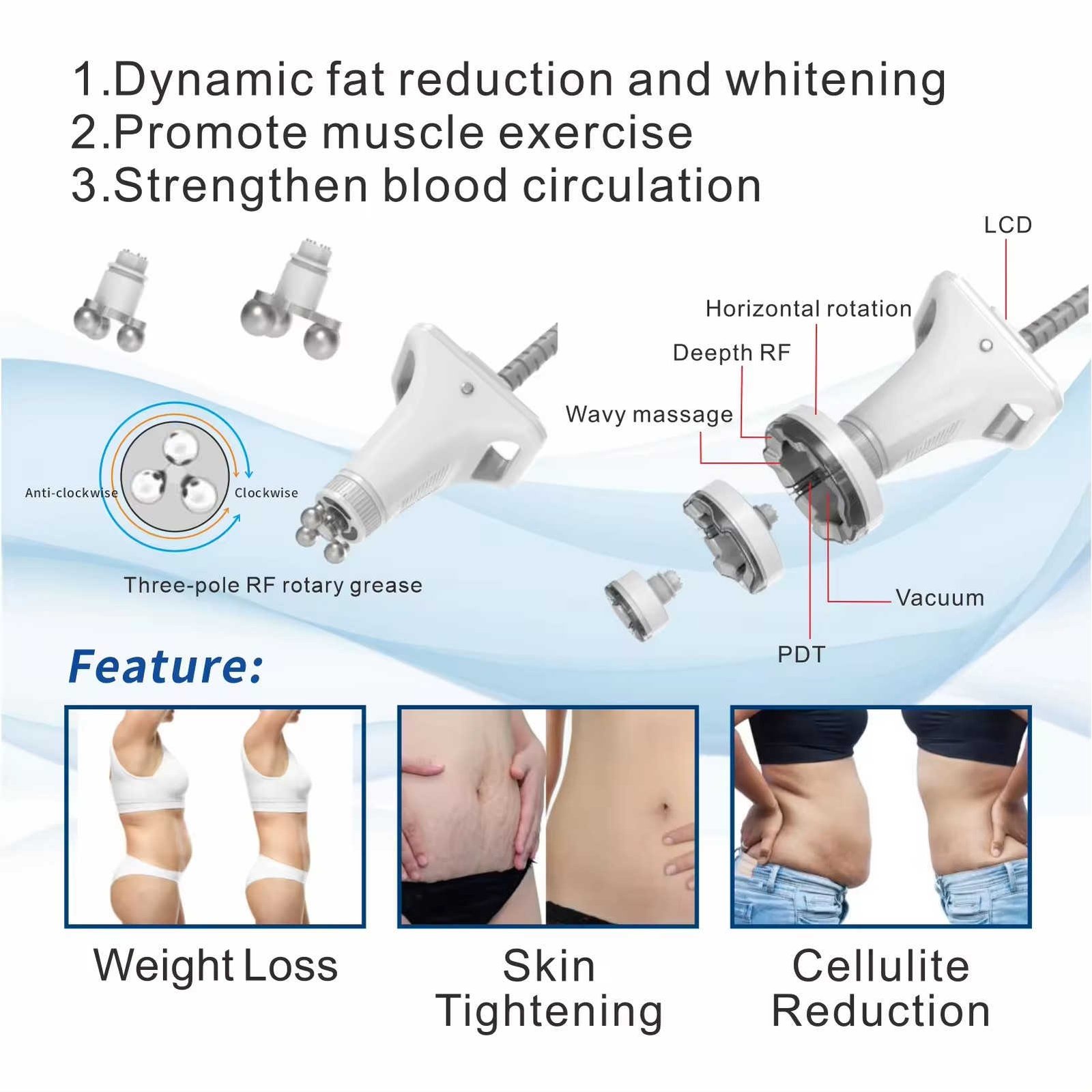 vacuum roller slimming machine