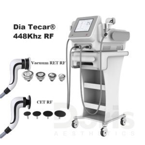 Dia Tecar Cet Ret RF Vacuum Therapy 448khz Diathermy Machine