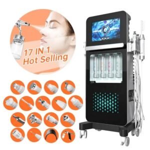 Hydra Shine Facial Machine for Skin Care Management 17 in 1