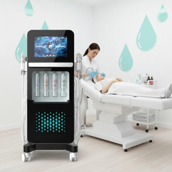 Hydra Shine Facial Machine for Skin Care Management 17 in 1