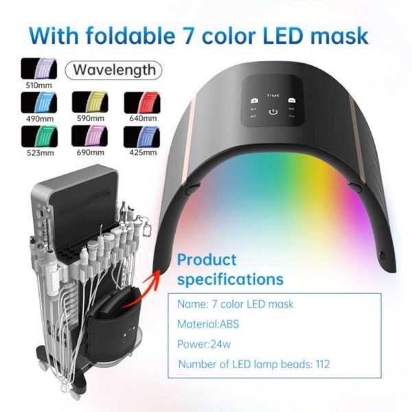 Hydra Shine Facial Machine for Skin Care Management 17 in 1