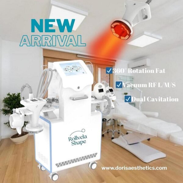 Rollvela Shape Professional 5-in-1 Body Contouring Machine | RF Cavitation & Vacuum Massage System