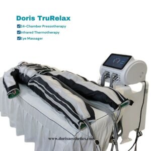 24-Chamber Professional Pressotherapy Machine | Far Infrared & Eye Massage | Lymphatic Drainage for Salons